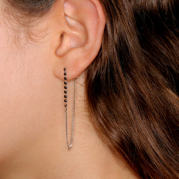 Dotted Chain Earring